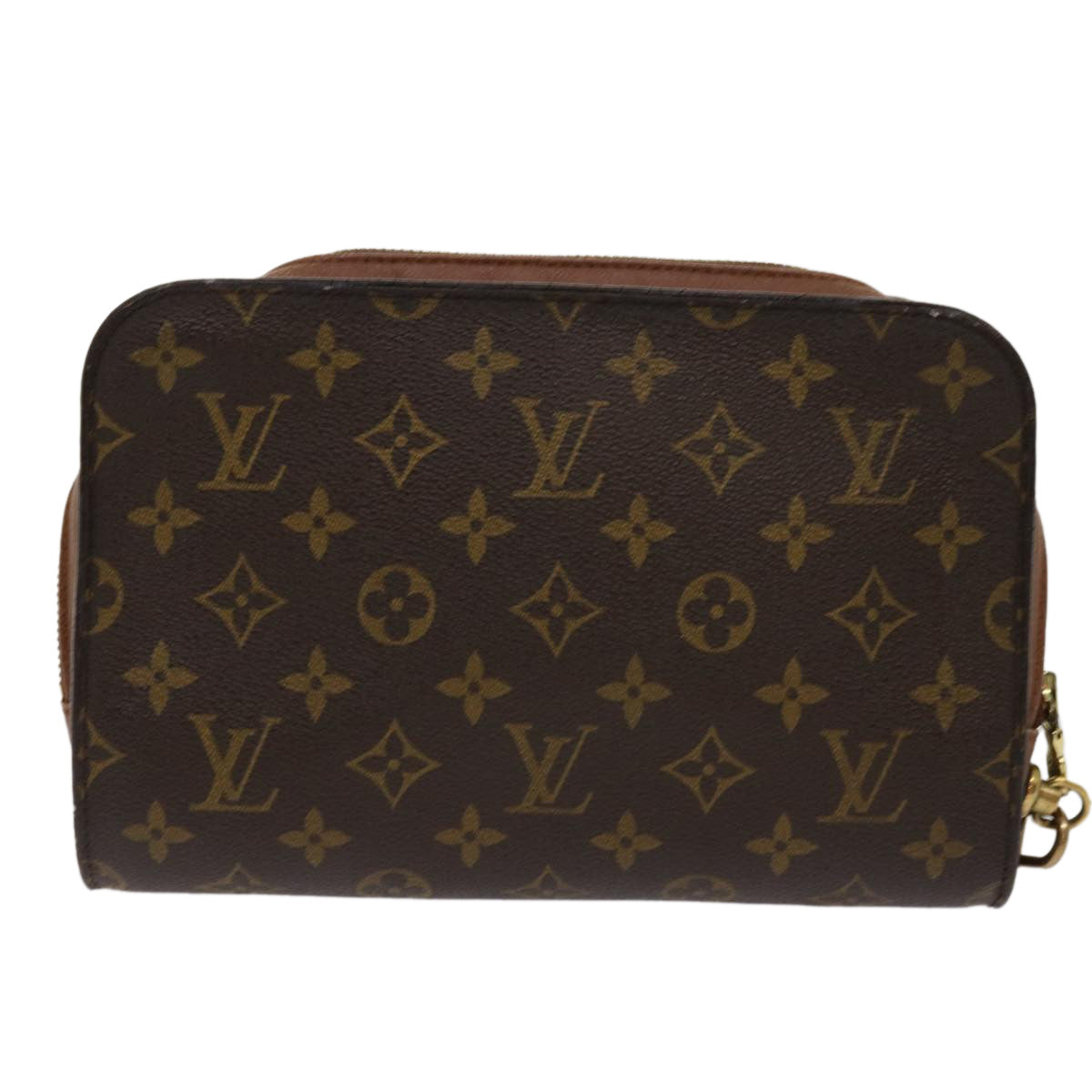 LOUIS VUITTON Monogram Orsay Clutch Bag M51790 LV Auth 63270