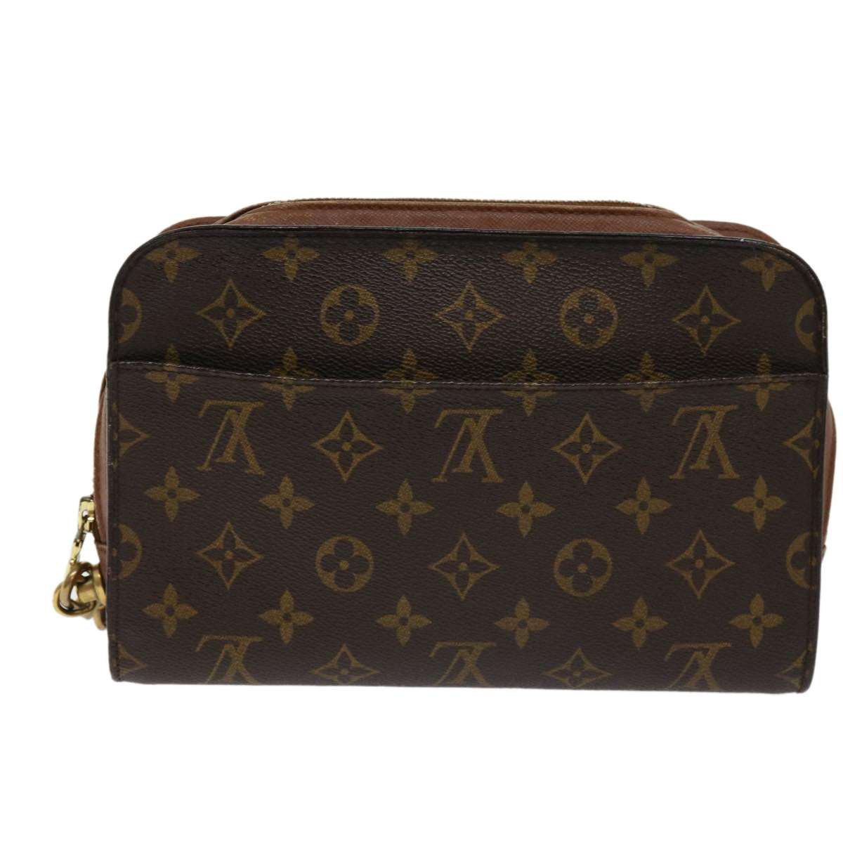 LOUIS VUITTON Monogram Orsay Clutch Bag M51790 LV Auth 63270