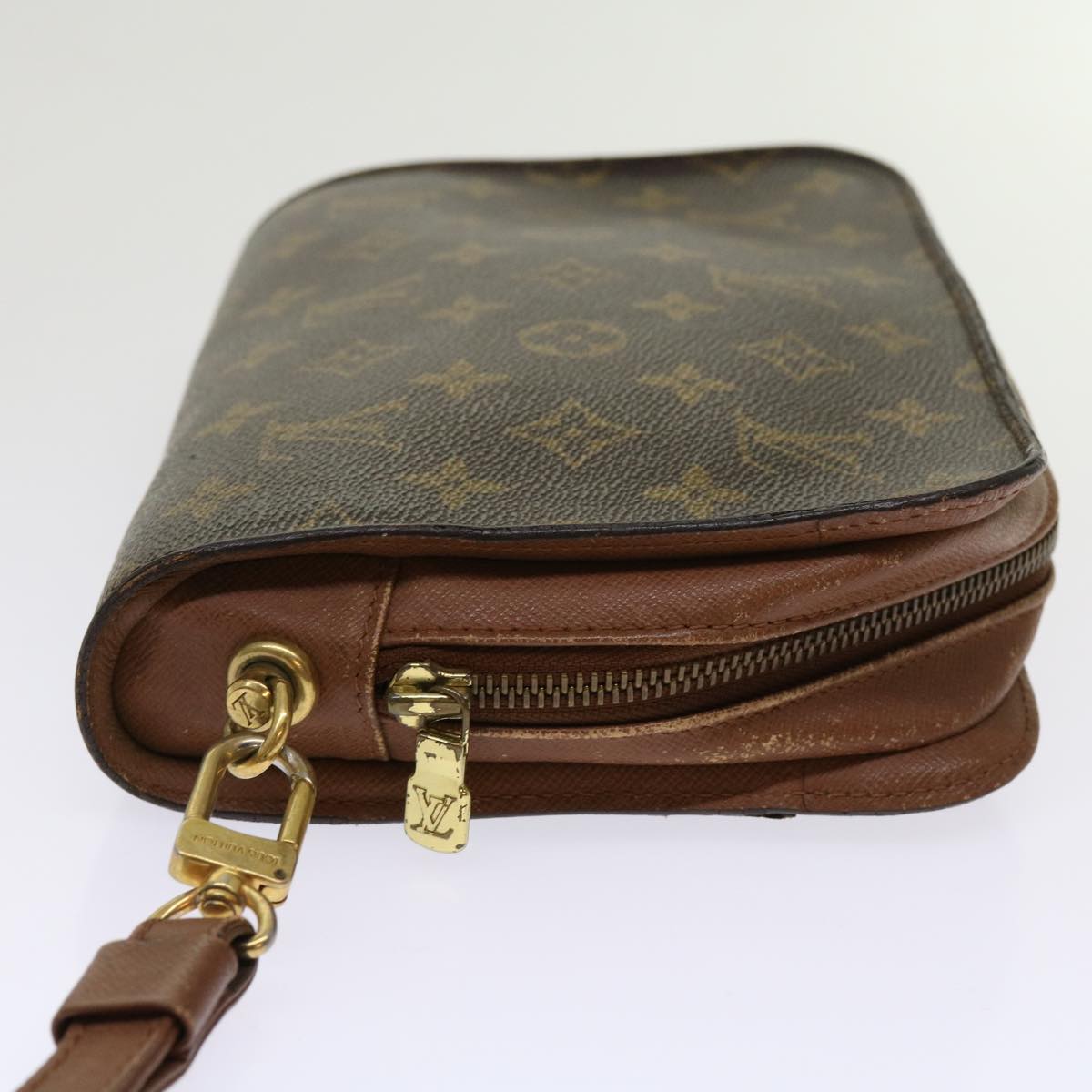 LOUIS VUITTON Monogram Orsay Clutch Bag M51790 LV Auth 63270