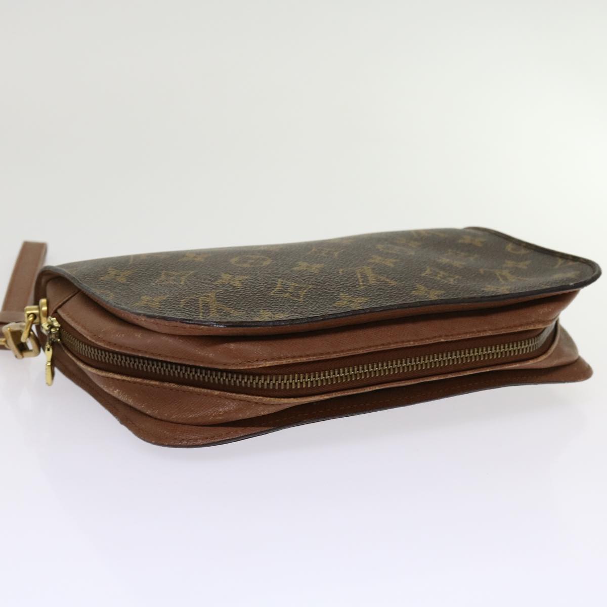 LOUIS VUITTON Monogram Orsay Clutch Bag M51790 LV Auth 63270