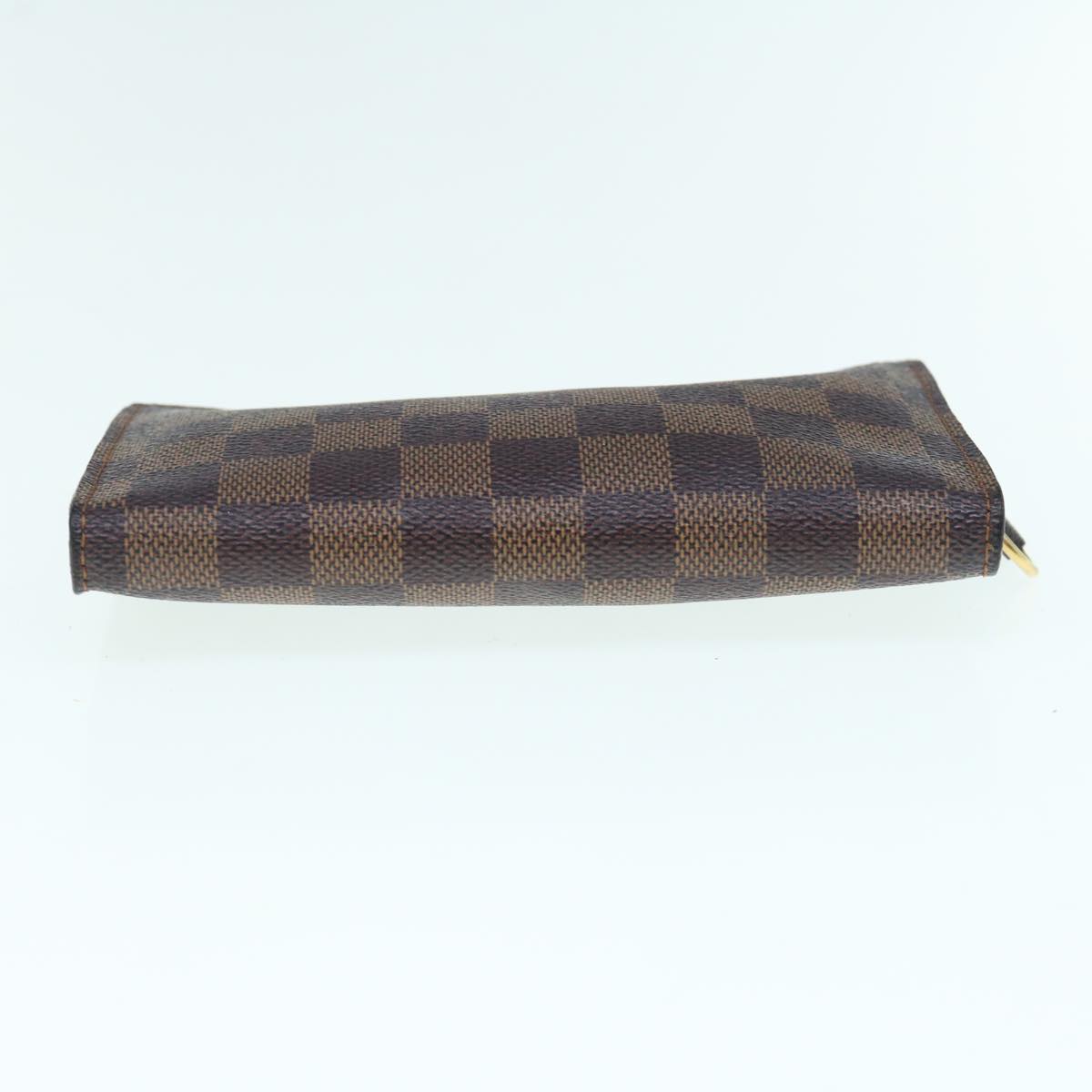 LOUIS VUITTON Damier Ebene Marais Pouch LV Auth 63274