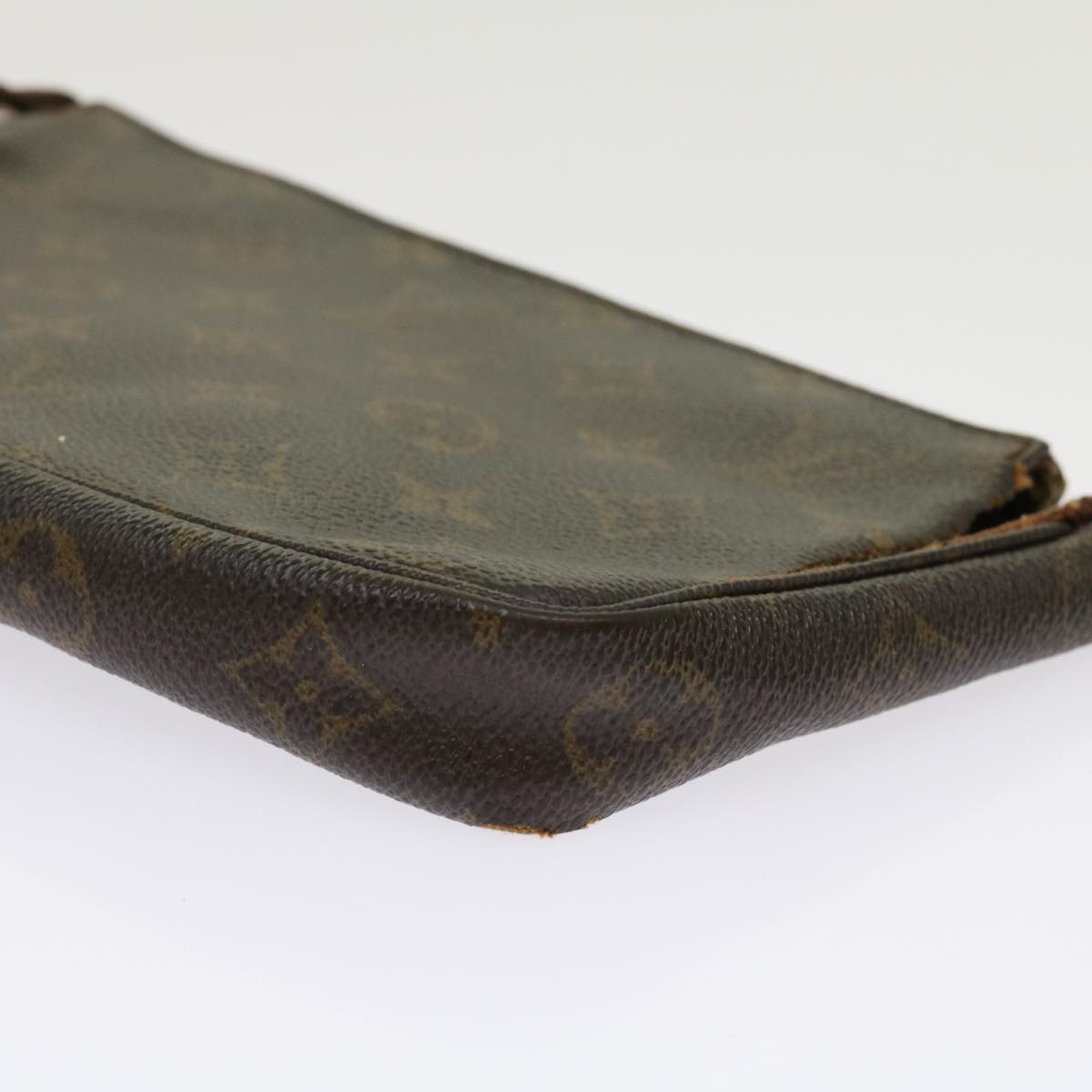 LOUIS VUITTON Monogram Pochette Accessoires Pouch M51980 LV Auth 63275