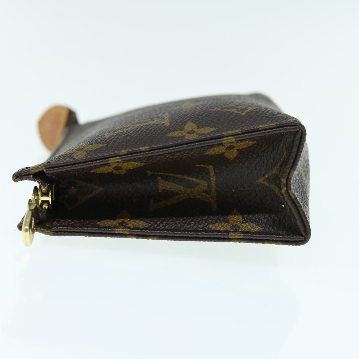 LOUIS VUITTON Monogram Poche Toilette 15 Pouch M47546 LV Auth 63279