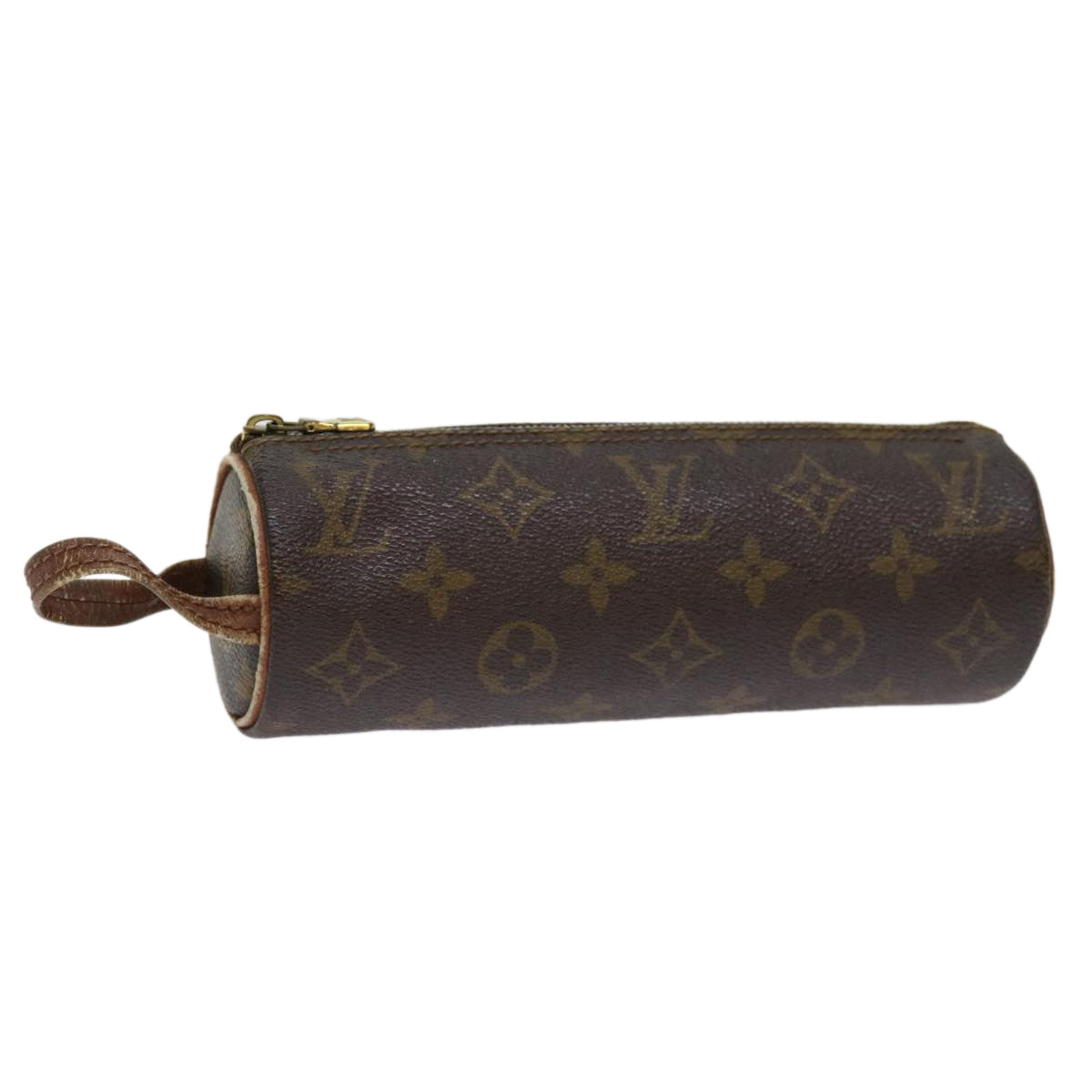 LOUIS VUITTON Monogram Trousse Rondo Pouch M47630 LV Auth 63291