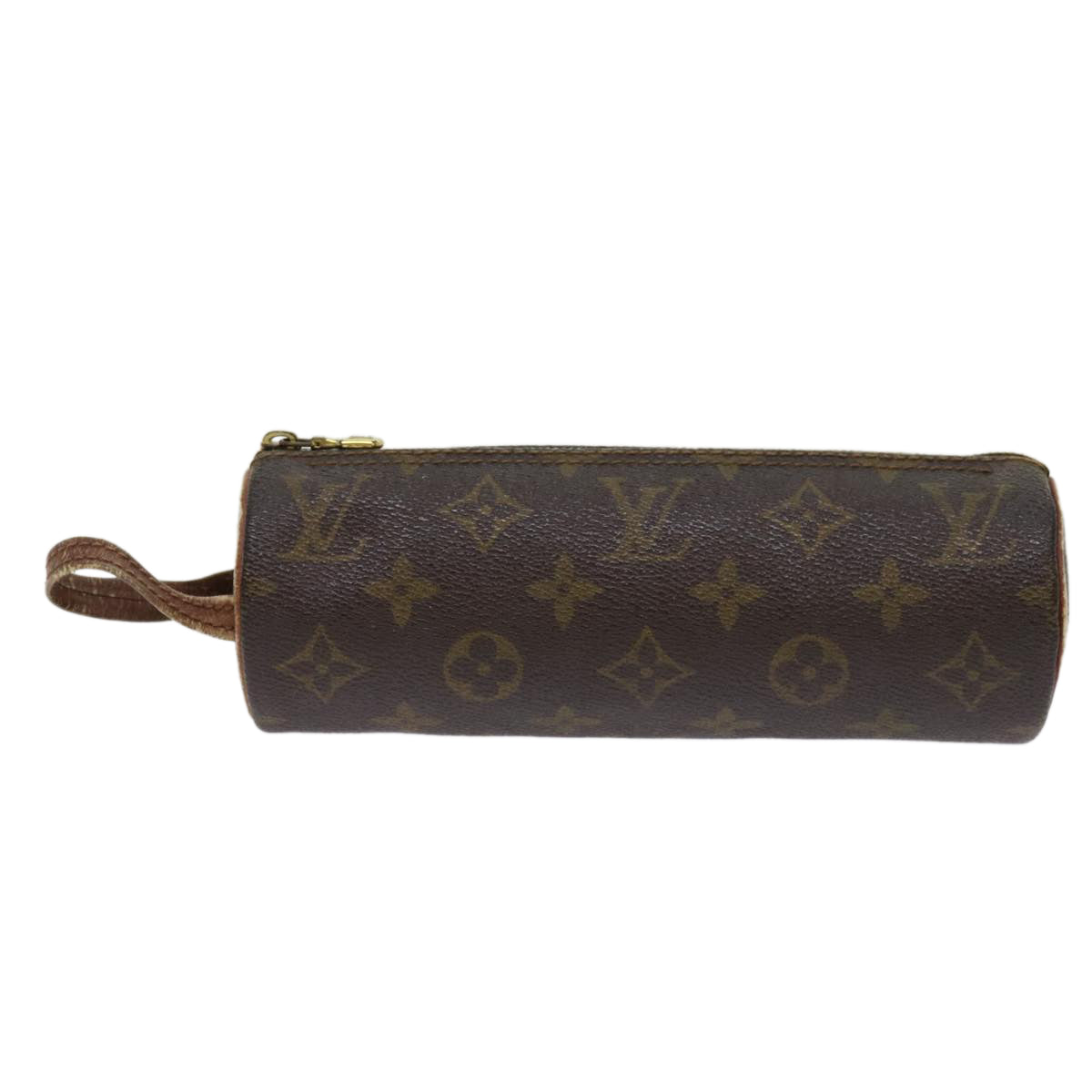 LOUIS VUITTON Monogram Trousse Rondo Pouch M47630 LV Auth 63291