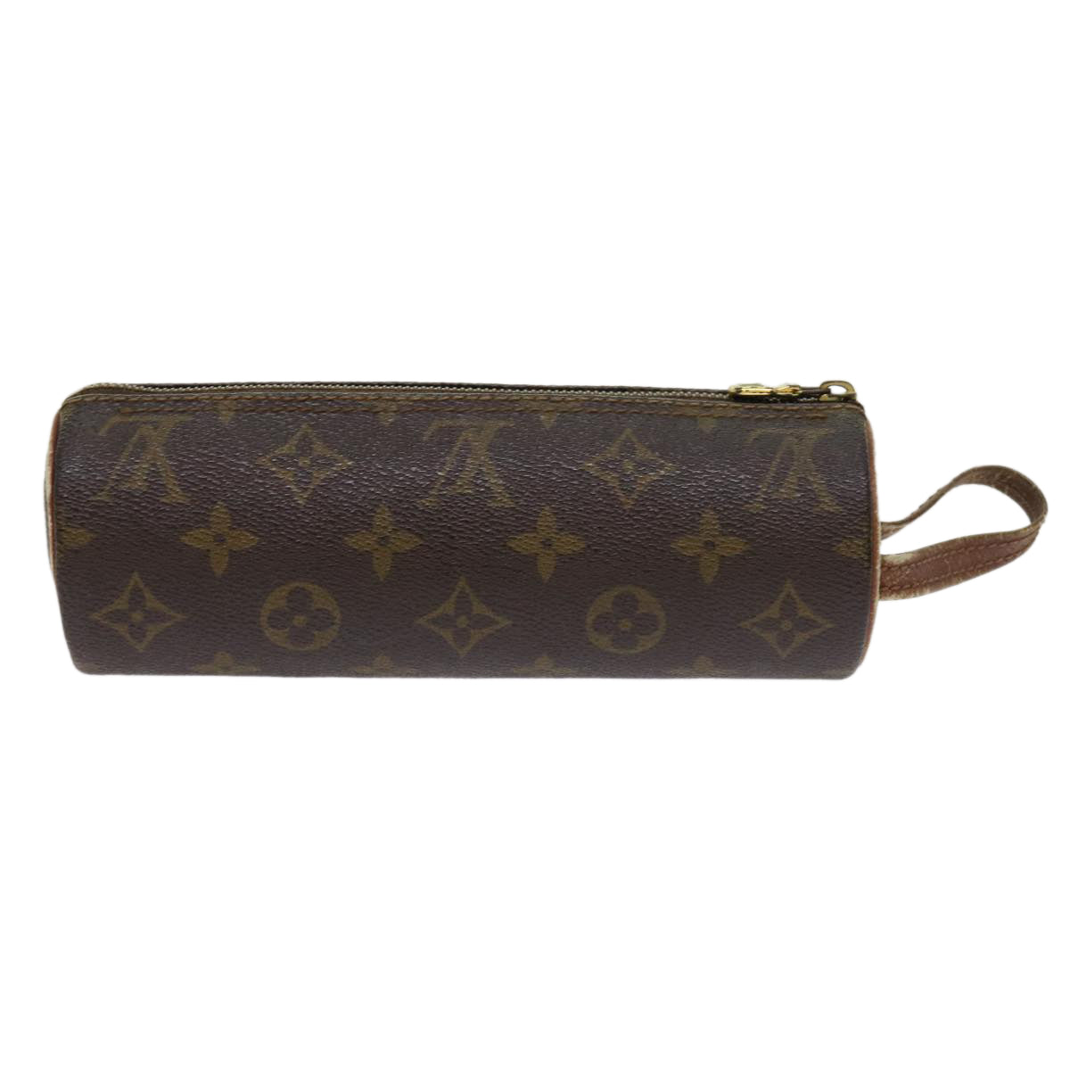 LOUIS VUITTON Monogram Trousse Rondo Pouch M47630 LV Auth 63291