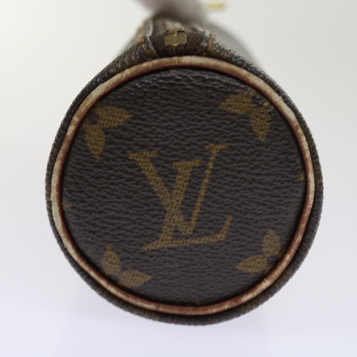 LOUIS VUITTON Monogram Trousse Rondo Pouch M47630 LV Auth 63291