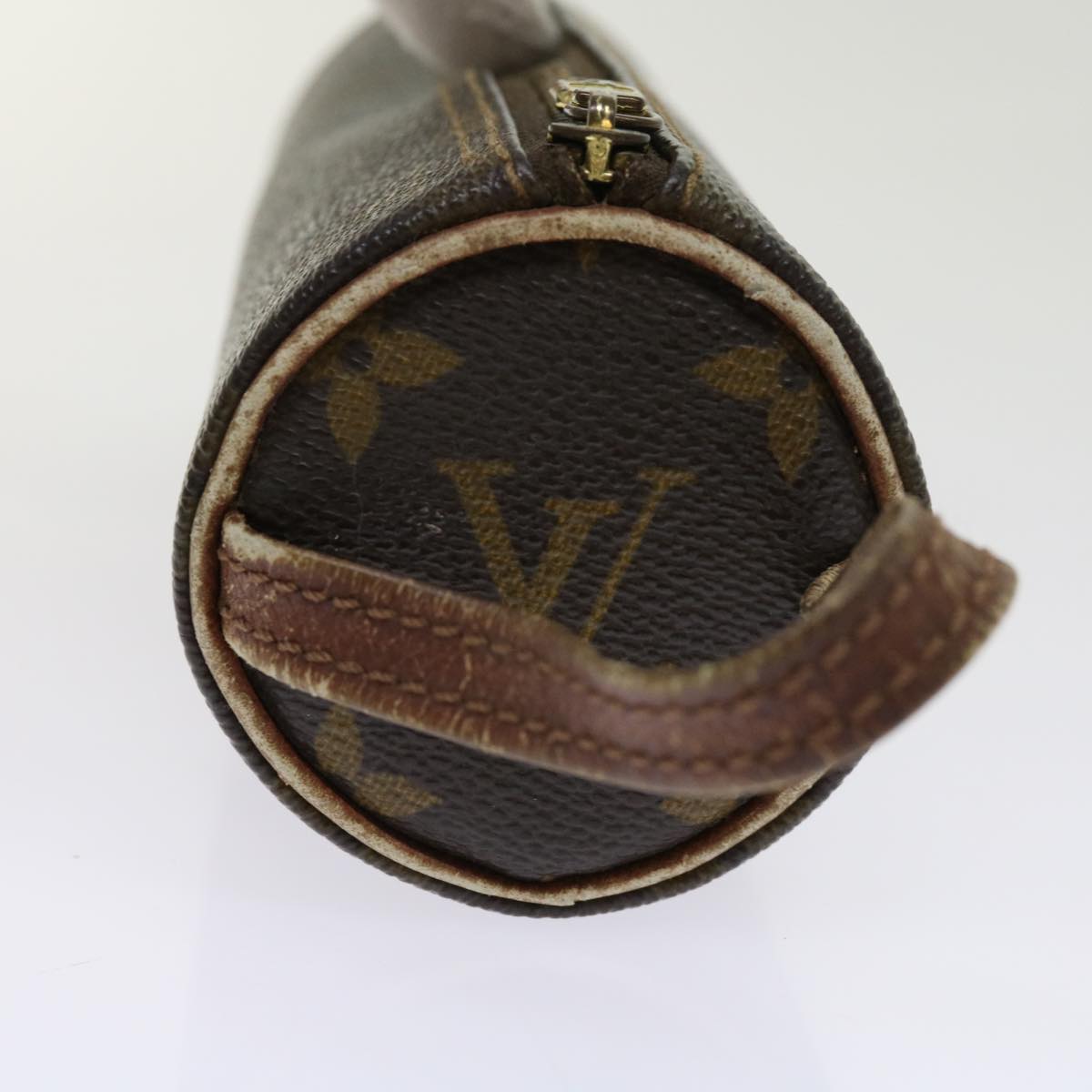 LOUIS VUITTON Monogram Trousse Rondo Pouch M47630 LV Auth 63291