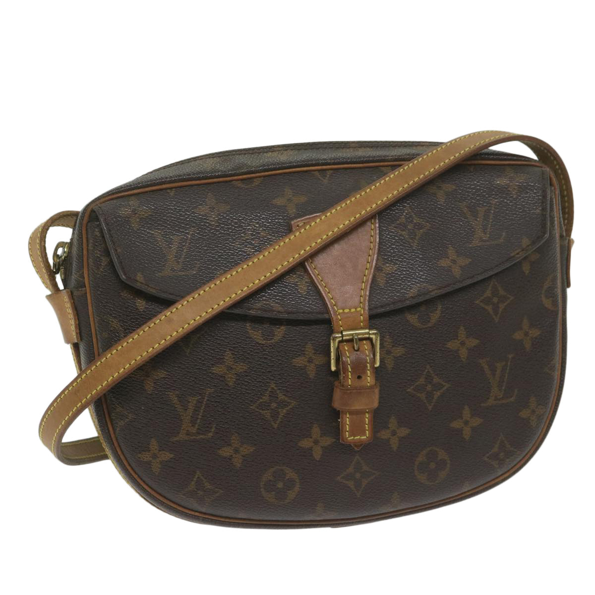 LOUIS VUITTON Monogram Jeune Fille MM Shoulder Bag M51226 LV Auth 63302