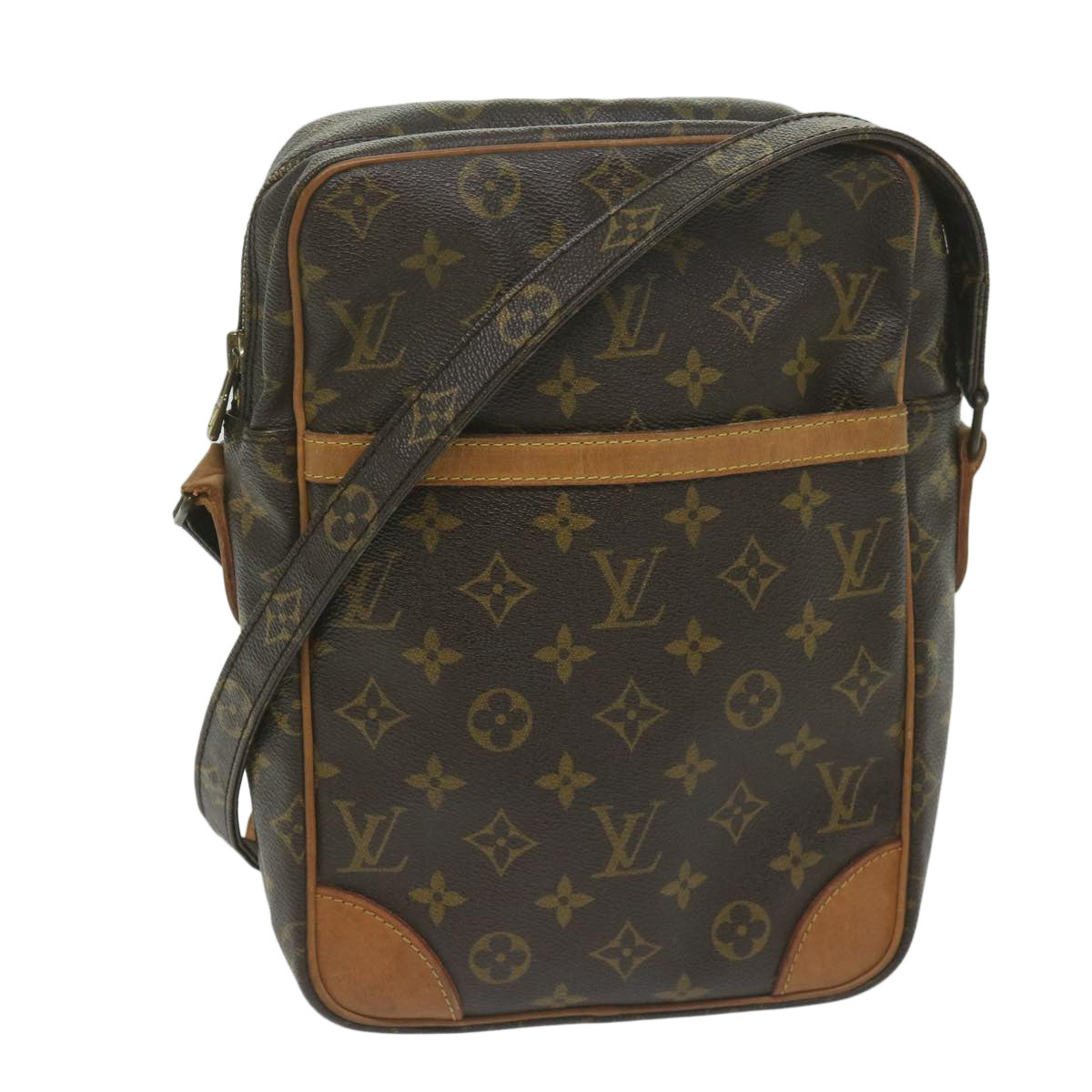 LOUIS VUITTON Monogram Danube MM Shoulder Bag M45264 LV Auth 63308