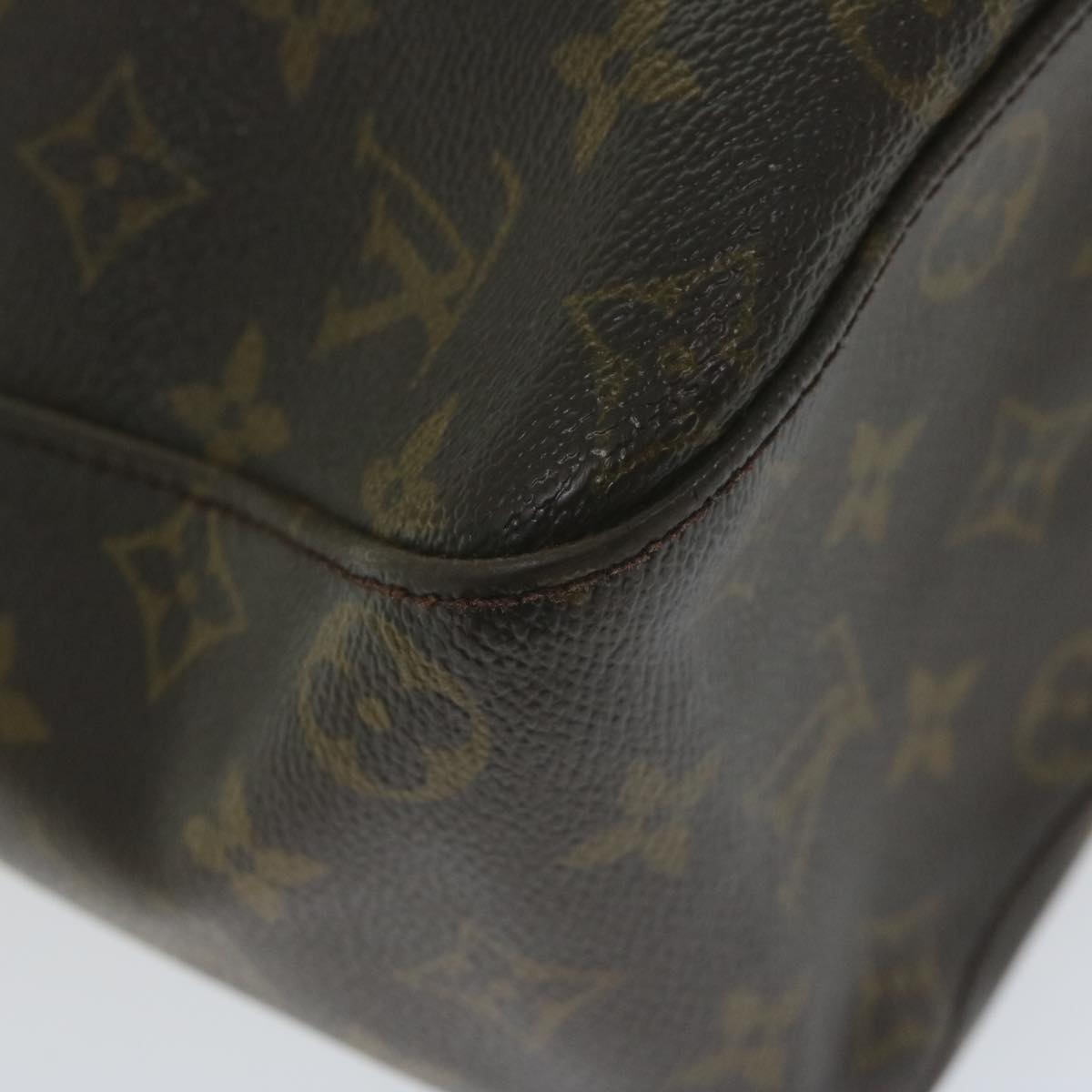 LOUIS VUITTON Monogram Looping GM Shoulder Bag M51145 LV Auth 63334