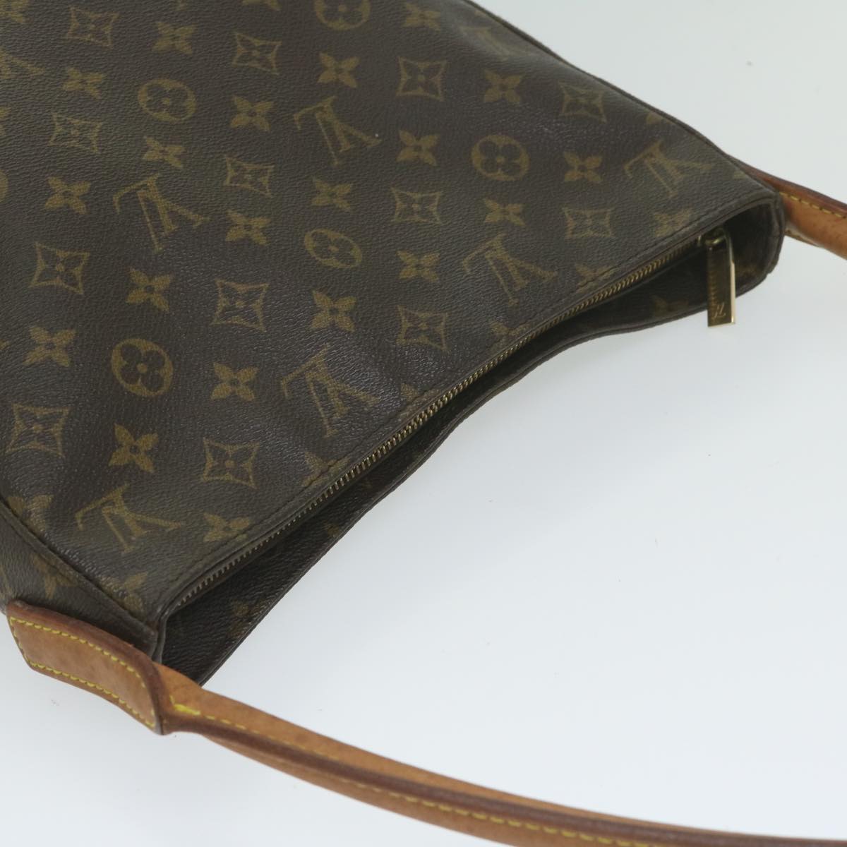 LOUIS VUITTON Monogram Looping GM Shoulder Bag M51145 LV Auth 63336