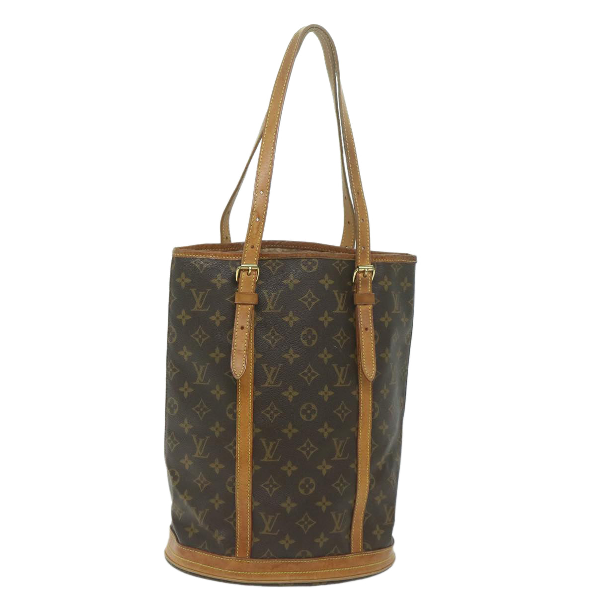 LOUIS VUITTON Monogram Bucket GM Shoulder Bag M42236 LV Auth 63345