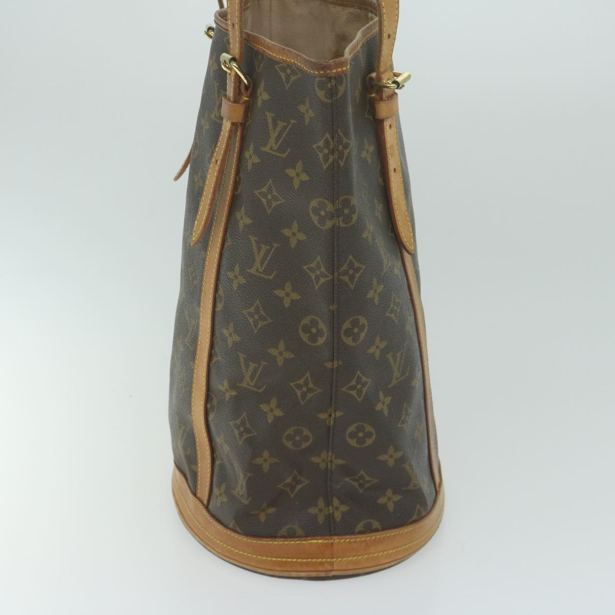 LOUIS VUITTON Monogram Bucket GM Shoulder Bag M42236 LV Auth 63345