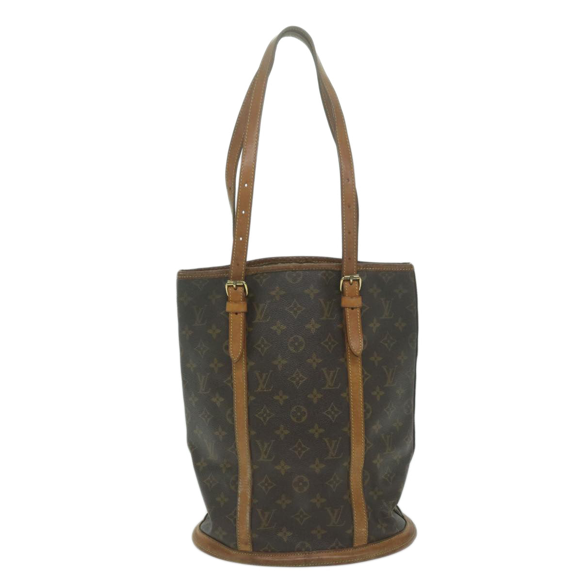 LOUIS VUITTON Monogram Bucket GM Shoulder Bag M42236 LV Auth 63347