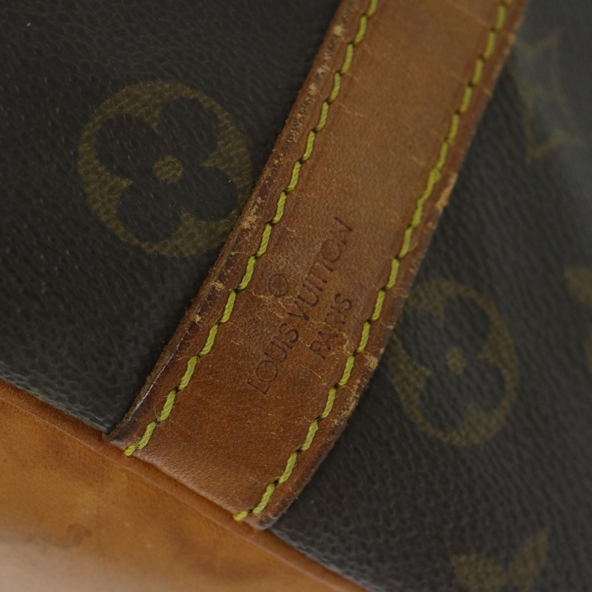 LOUIS VUITTON Monogram Petit Noe Shoulder Bag M42226 LV Auth 63348