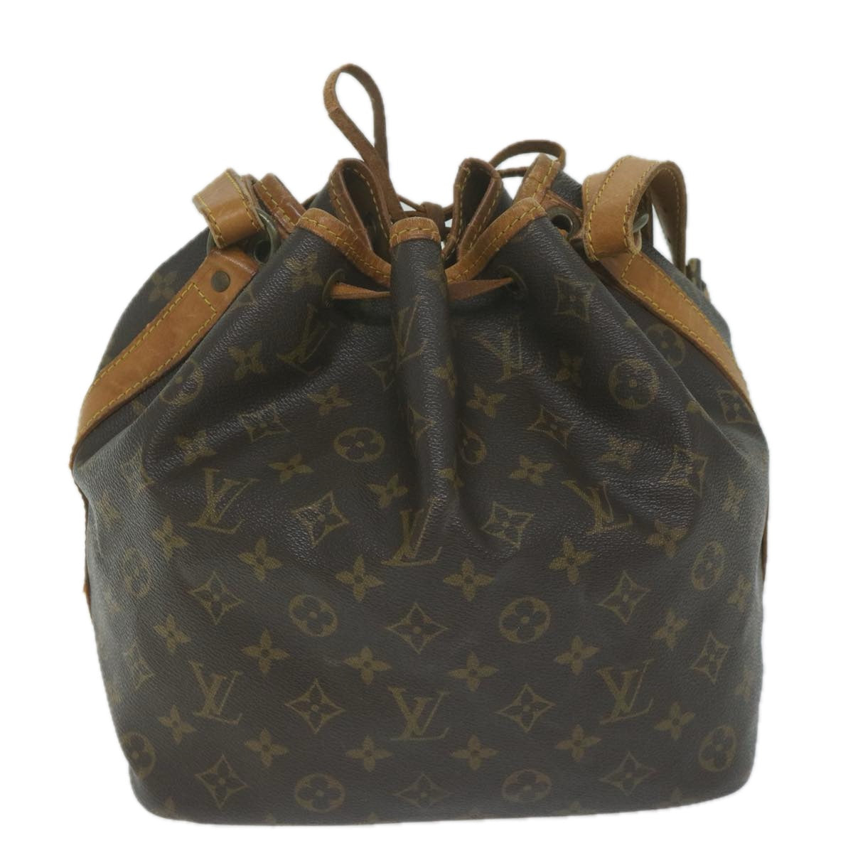 LOUIS VUITTON Monogram Petit Noe Shoulder Bag M42226 LV Auth 63348