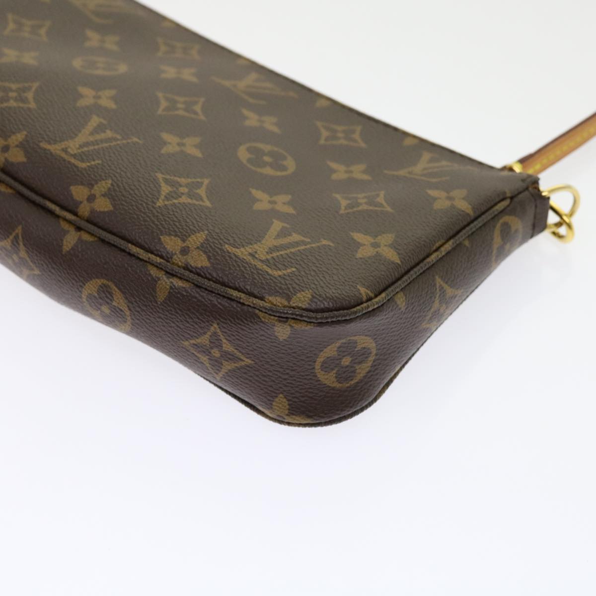 LOUIS VUITTON Monogram Pochette Accessoires Pouch M51980 LV Auth 63413A