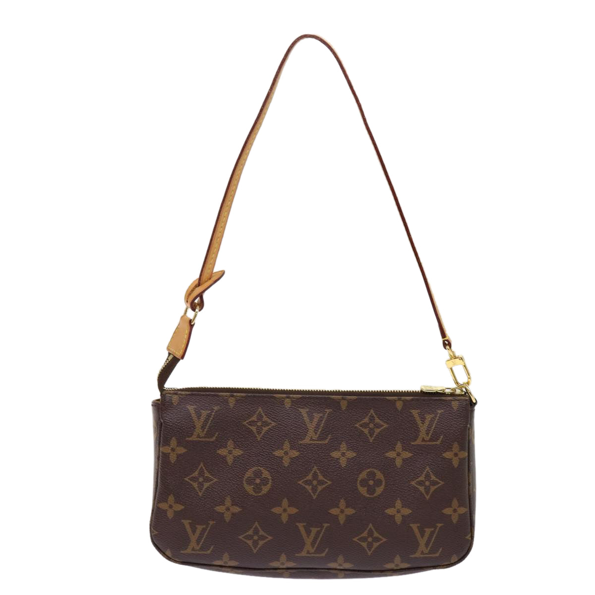 LOUIS VUITTON Monogram Pochette Accessoires Pouch M51980 LV Auth 63413A