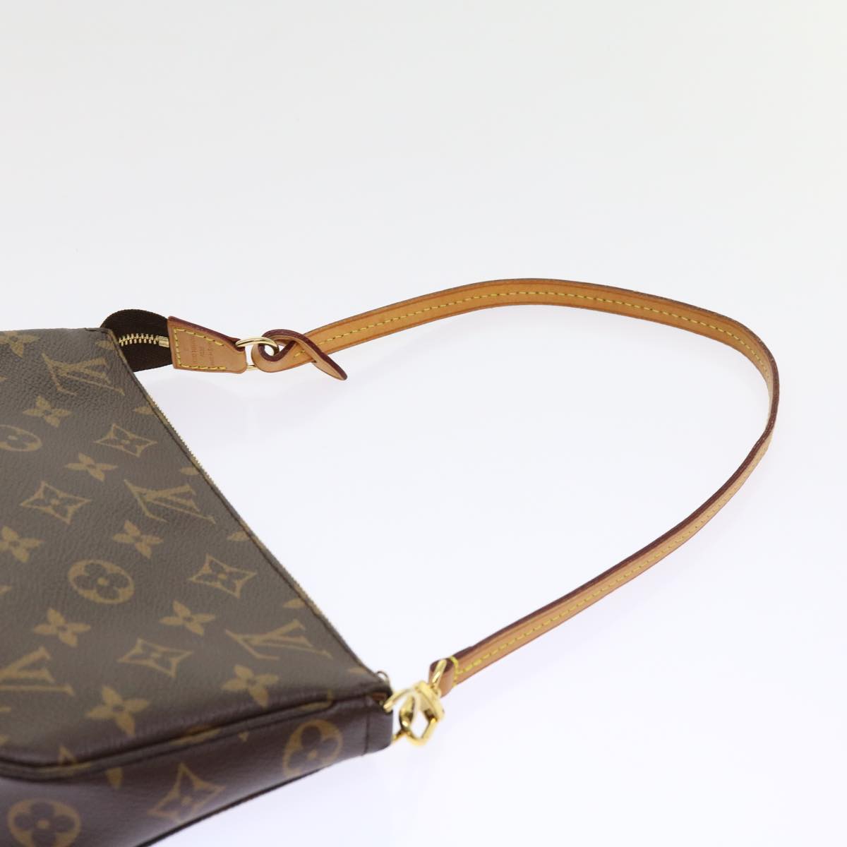 LOUIS VUITTON Monogram Pochette Accessoires Pouch M51980 LV Auth 63413A