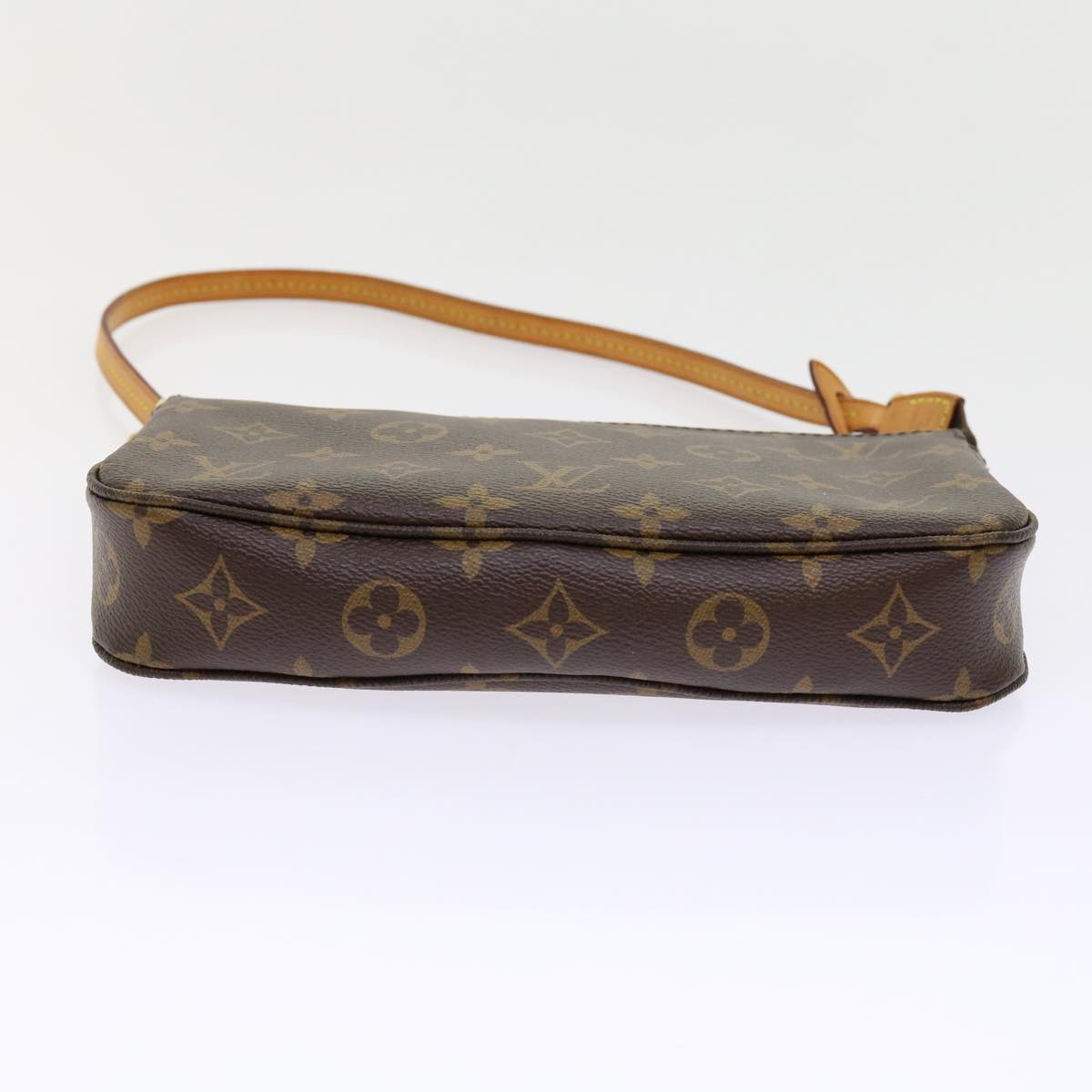 LOUIS VUITTON Monogram Pochette Accessoires Pouch M51980 LV Auth 63413A