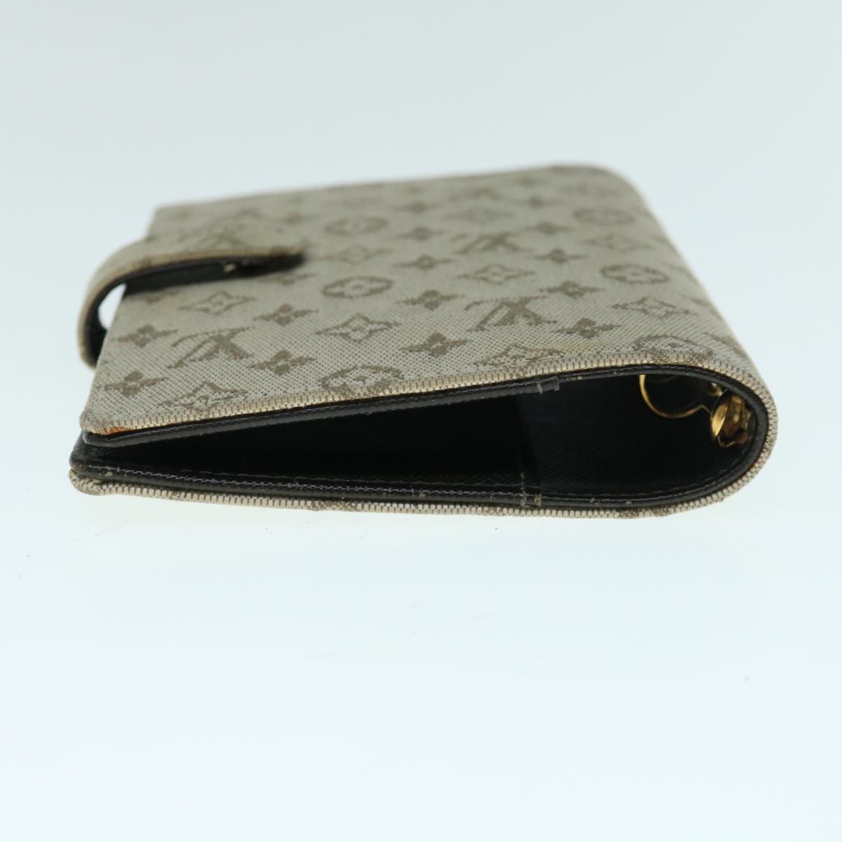 LOUIS VUITTON Monogram Mini Agenda PM Day Planner Cover Khaki R20911 Auth 63423