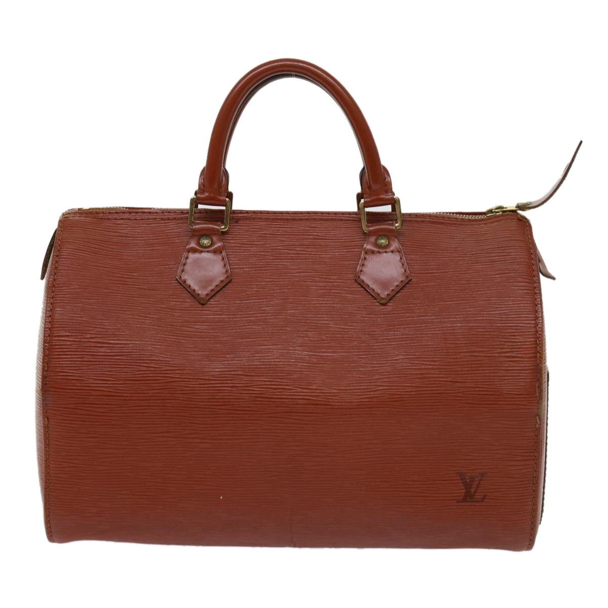 LOUIS VUITTON Epi Speedy 30 Hand Bag Brown M43003 LV Auth 63458