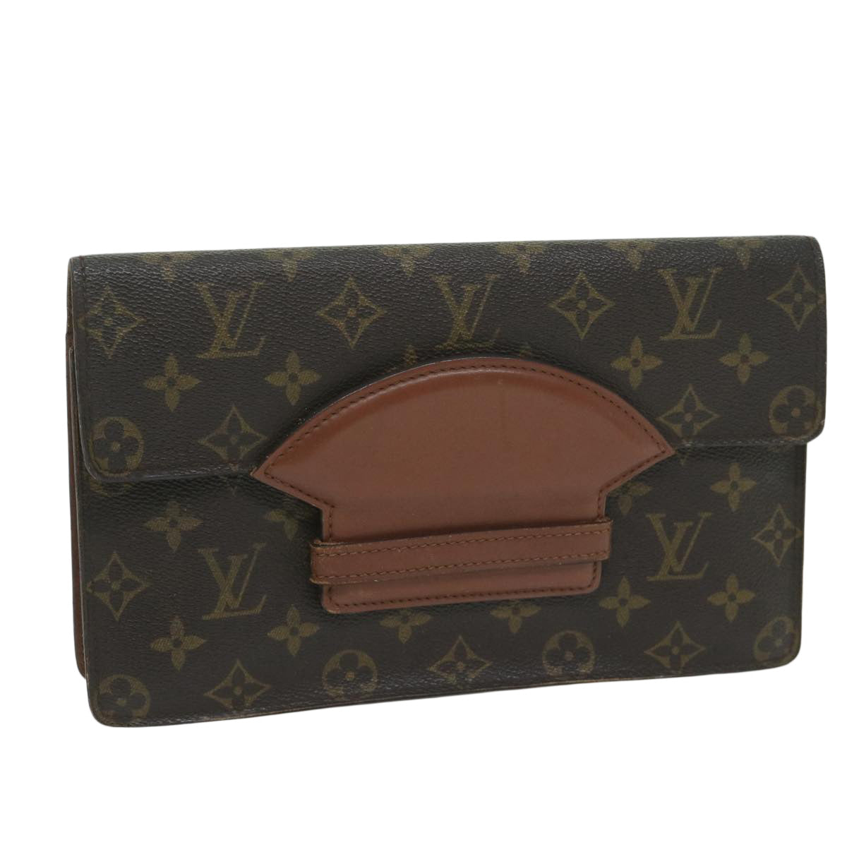 LOUIS VUITTON Monogram Chaillot Clutch Bag M51786 LV Auth 63479