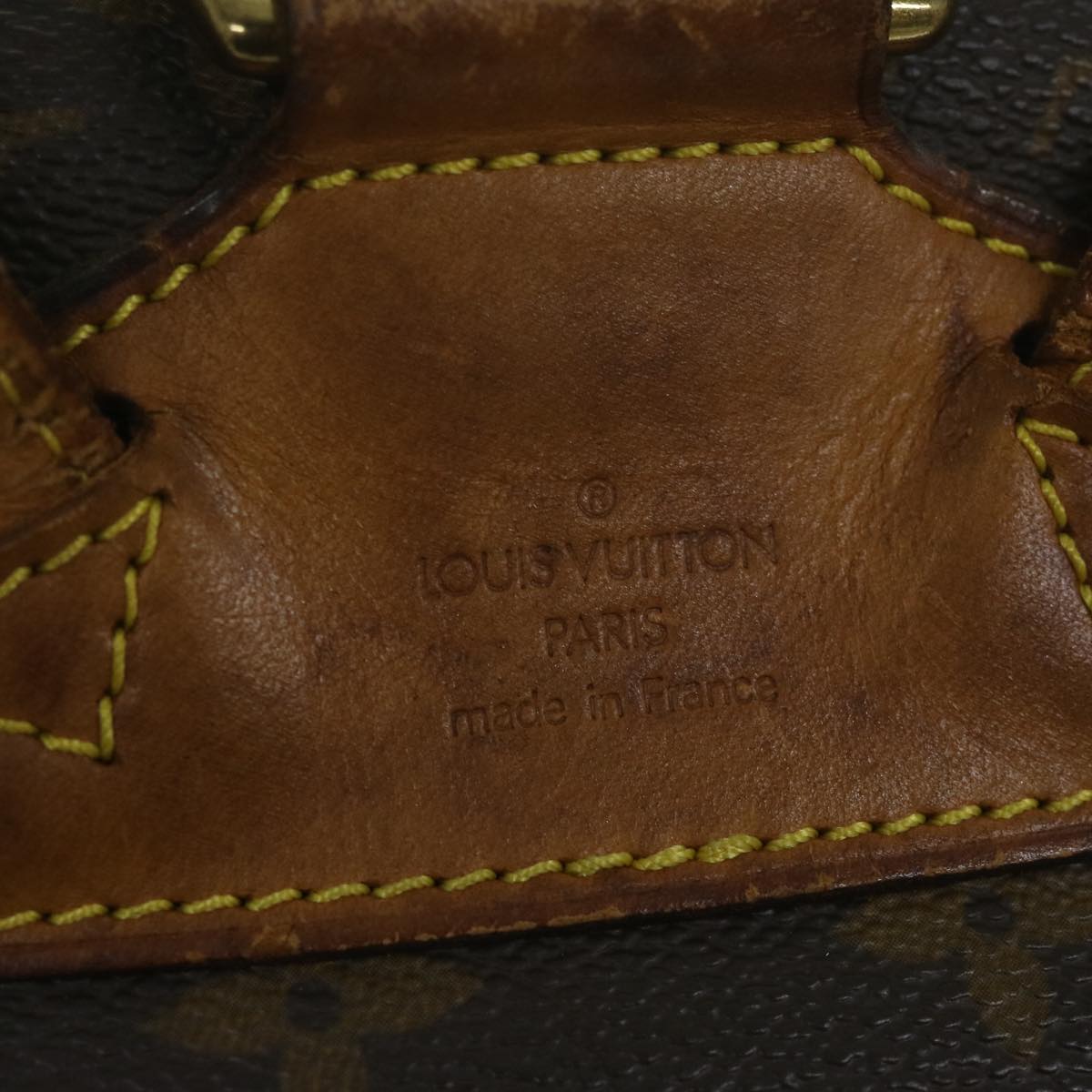 LOUIS VUITTON Monogram Montsouris MM Backpack M51136 LV Auth 63521