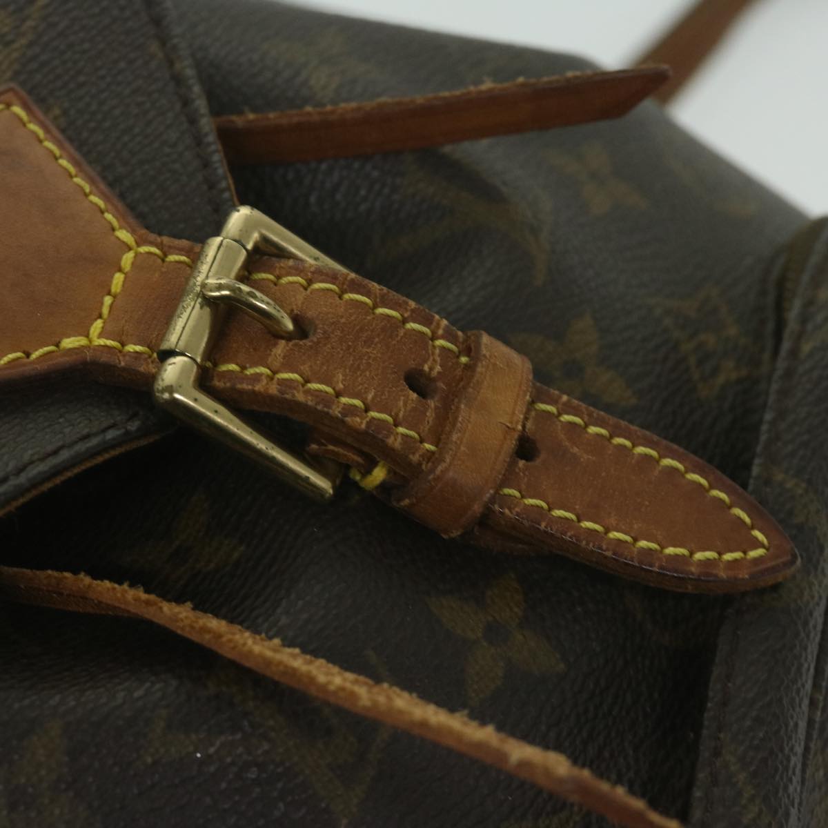 LOUIS VUITTON Monogram Montsouris MM Backpack M51136 LV Auth 63521