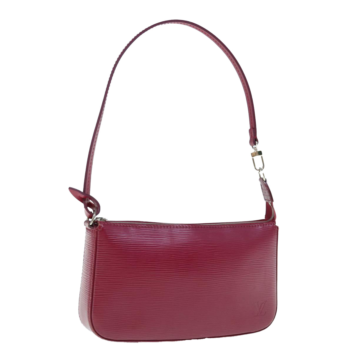 LOUIS VUITTON Epi Pochette Accessoires Pouch Fuchsia M40777 LV Auth 63550