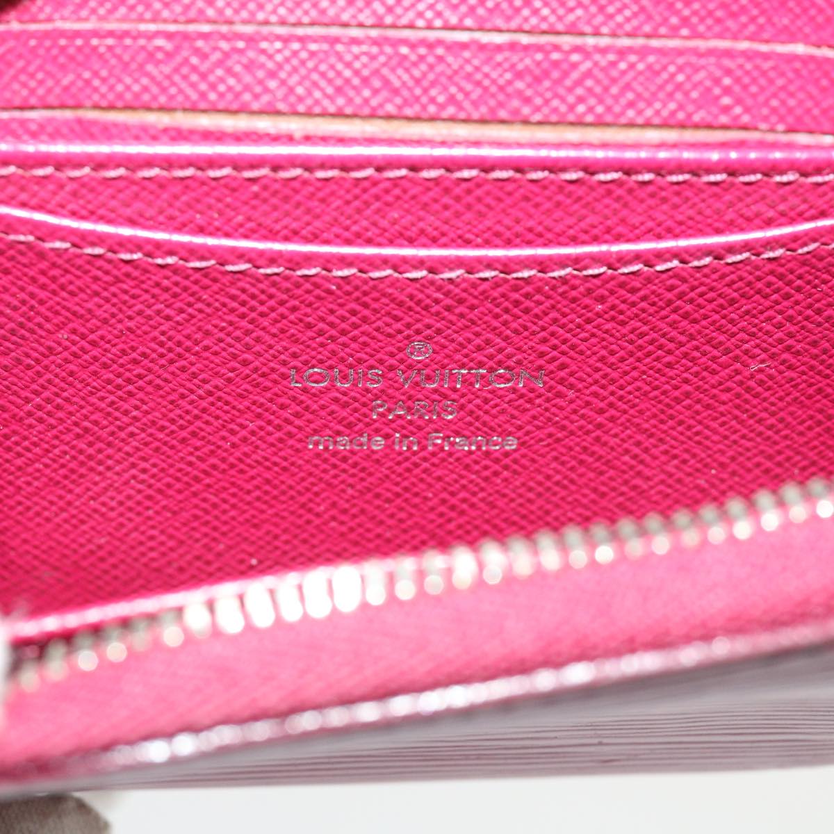 LOUIS VUITTON Epi Zippy Coin Purse Coin Purse Fuchsia M60383 LV Auth 63567