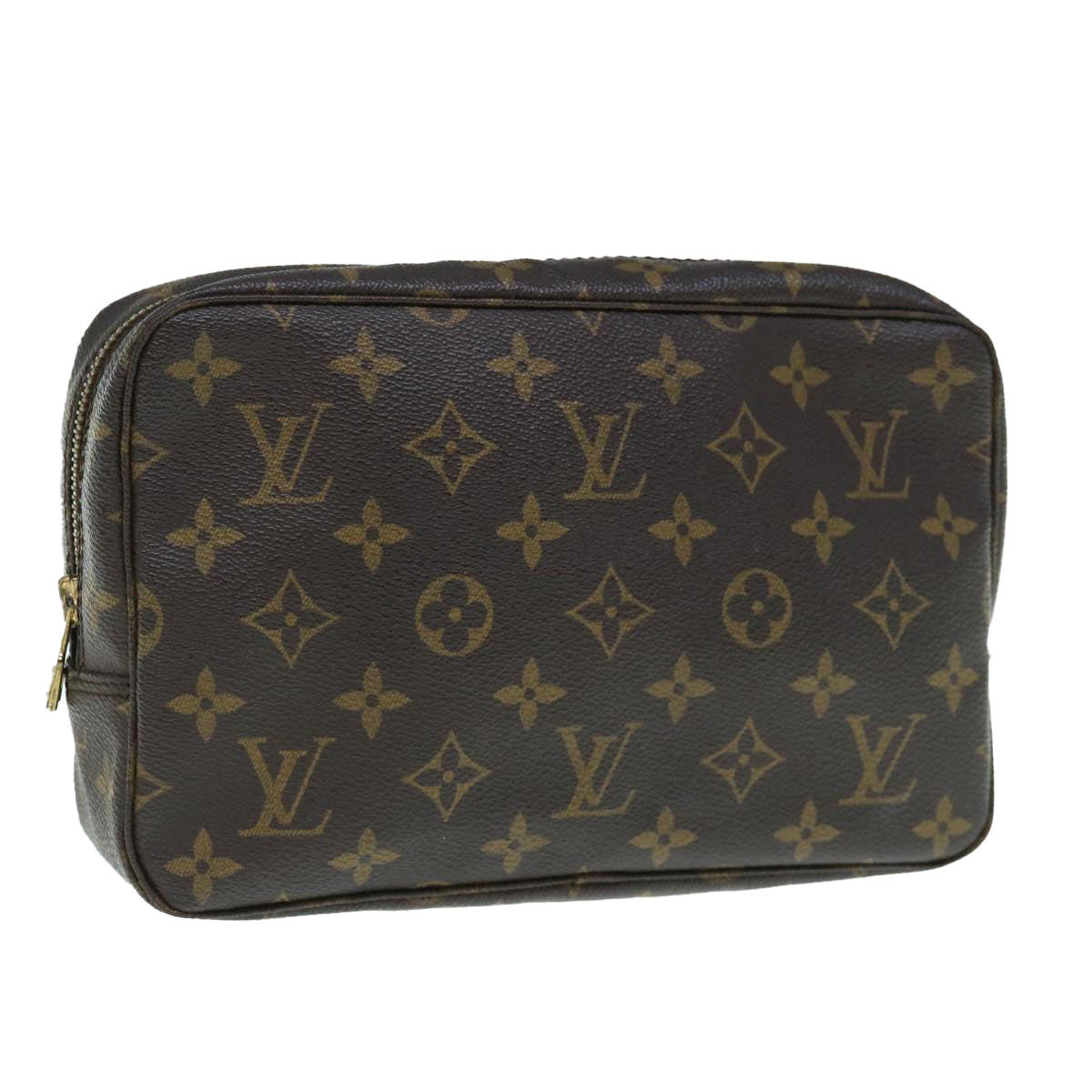 LOUIS VUITTON Monogram Trousse Toilette 23 Clutch Bag M47524 LV Auth 63569