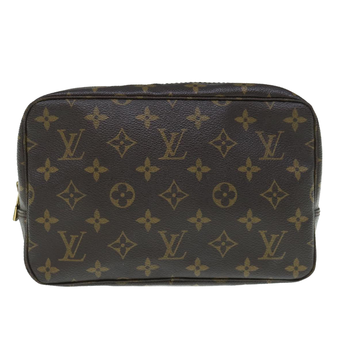 LOUIS VUITTON Monogram Trousse Toilette 23 Clutch Bag M47524 LV Auth 63569