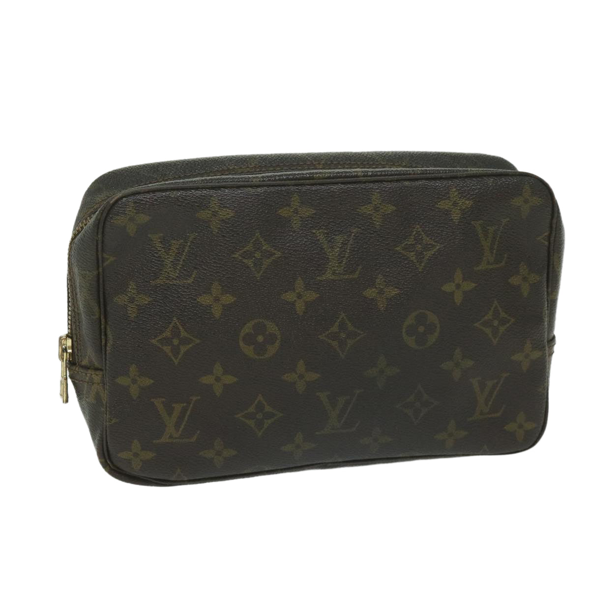 LOUIS VUITTON Monogram Trousse Toilette 23 Clutch Bag M47524 LV Auth 63570