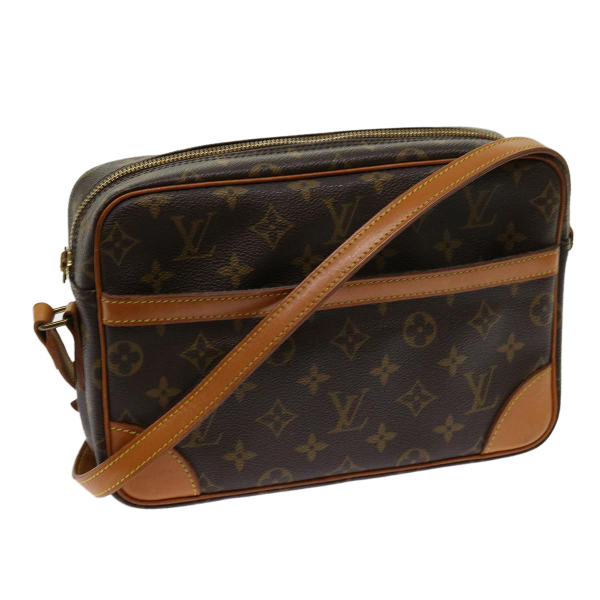 LOUIS VUITTON Monogram Trocadero 27 Shoulder Bag M51274 LV Auth 63641