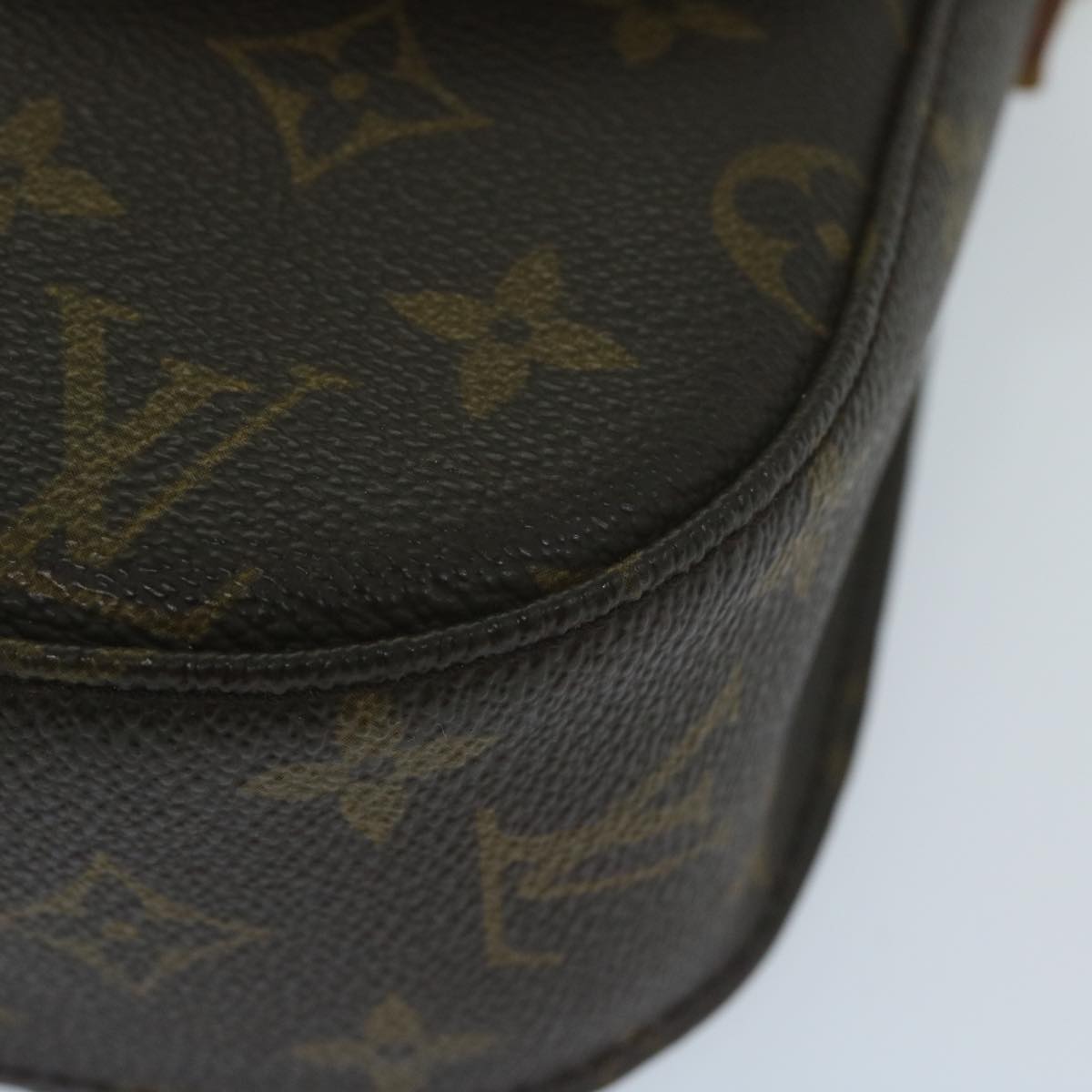 LOUIS VUITTON Monogram Saint Cloud GM Shoulder Bag M51242 LV Auth 63725