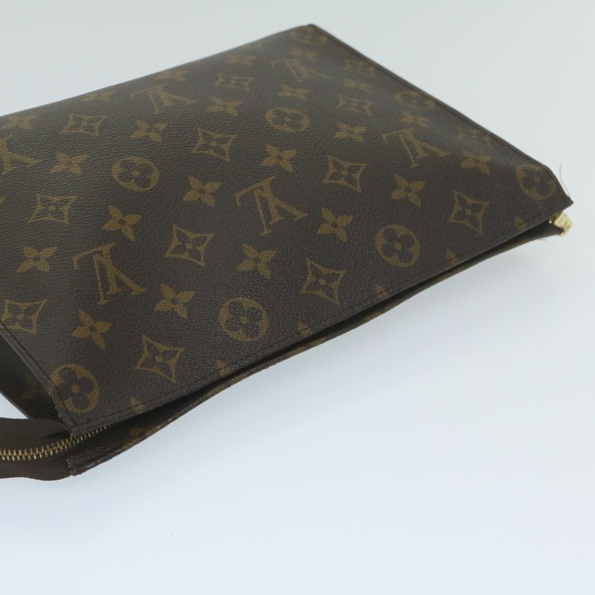 LOUIS VUITTON Monogram Poche Toilette 26 Pouch M47542 LV Auth 63768