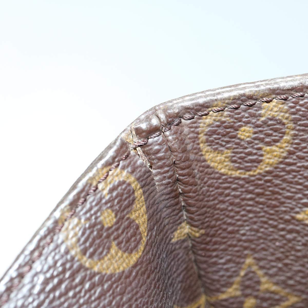 LOUIS VUITTON Monogram Sac Shopping Tote Bag M51108 LV Auth 63783