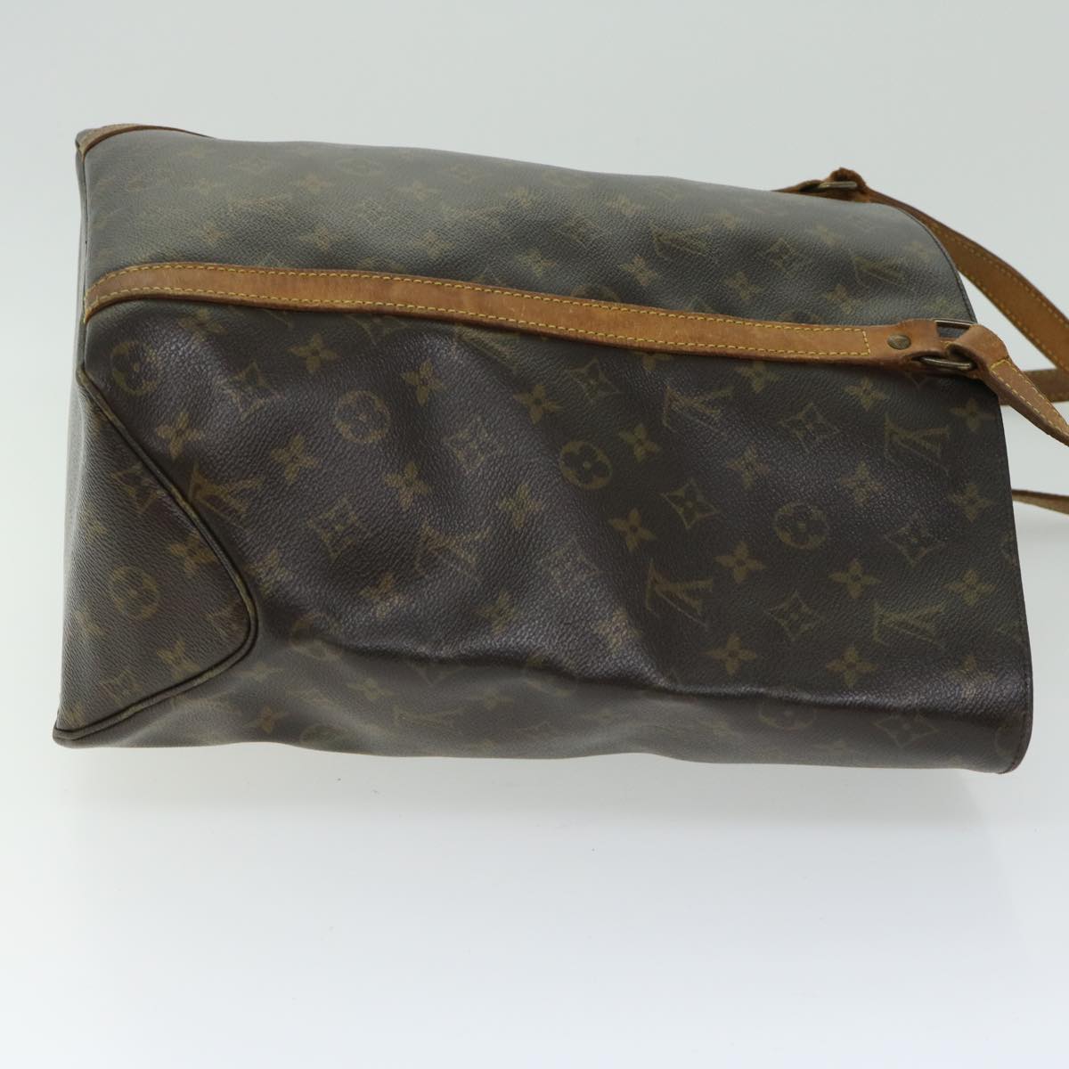 LOUIS VUITTON Monogram Sac Shopping Tote Bag M51108 LV Auth 63783