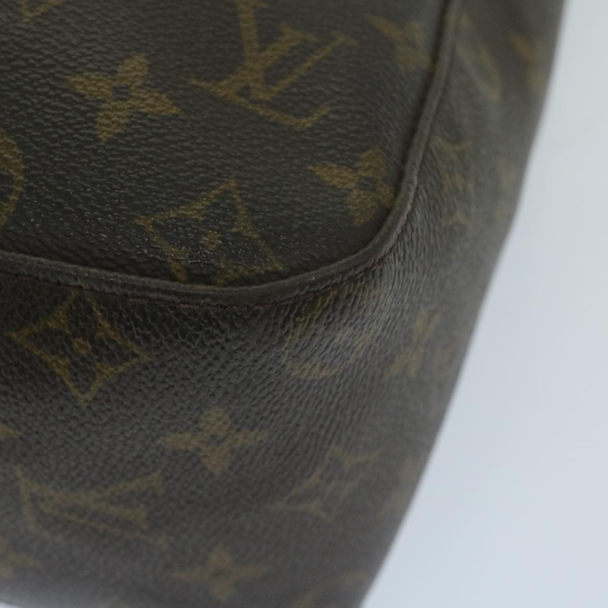 LOUIS VUITTON Monogram Looping GM Shoulder Bag M51145 LV Auth 63787