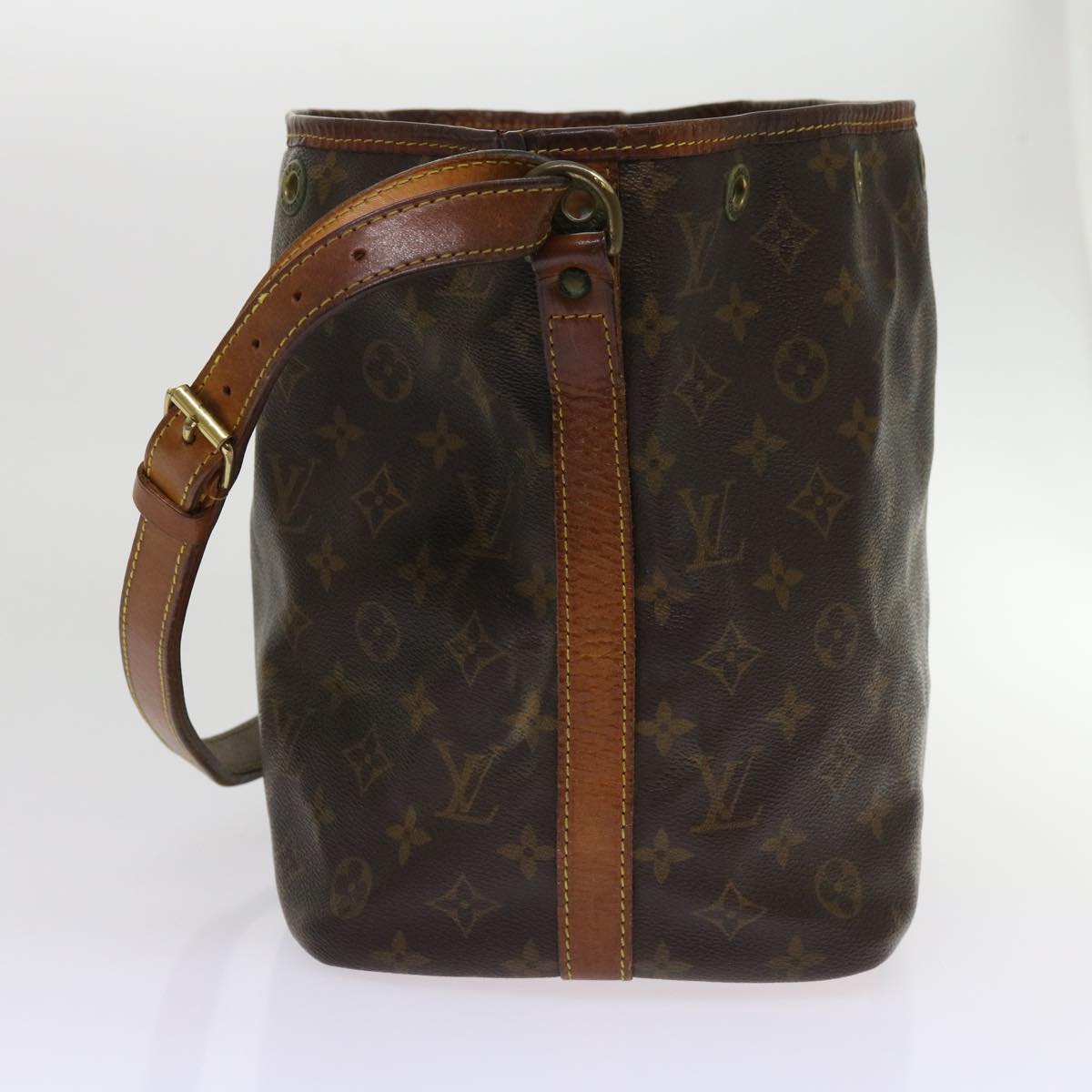 LOUIS VUITTON Monogram Petit Noe Shoulder Bag M42226 LV Auth 63788