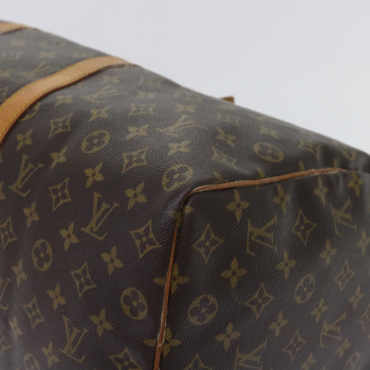 LOUIS VUITTON Monogram Keepall 50 Boston Bag M41426 LV Auth 63820