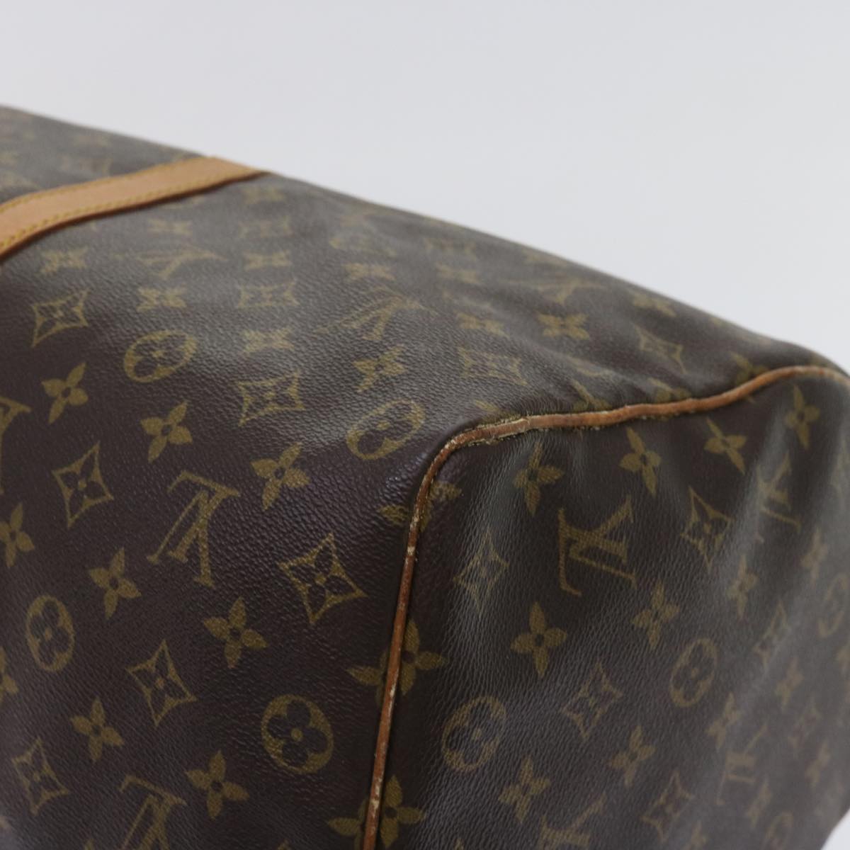 LOUIS VUITTON Monogram Keepall 50 Boston Bag M41426 LV Auth 63820