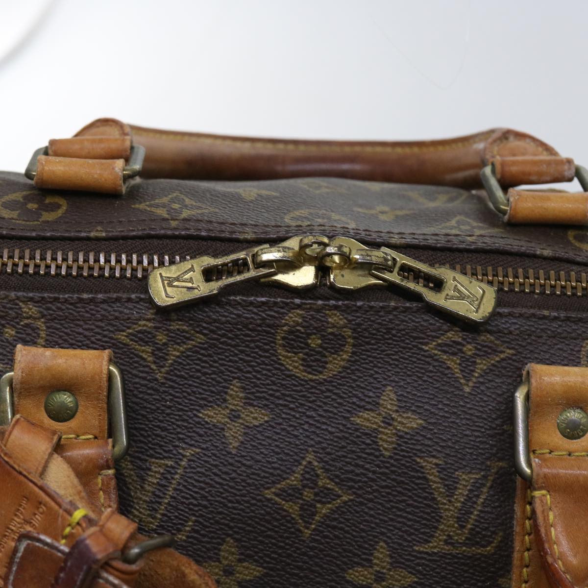 LOUIS VUITTON Monogram Keepall 50 Boston Bag M41426 LV Auth 63820