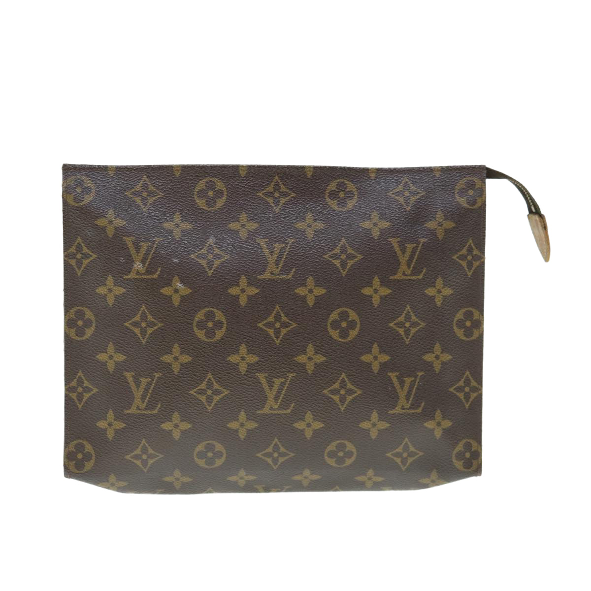 LOUIS VUITTON Monogram Poche Toilette 26 Pouch M47542 LV Auth 63825