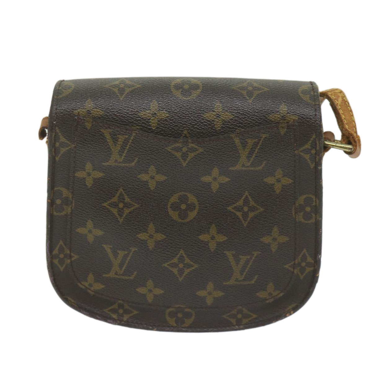 LOUIS VUITTON Monogram Saint Cloud PM Shoulder Bag M51244 LV Auth 63838