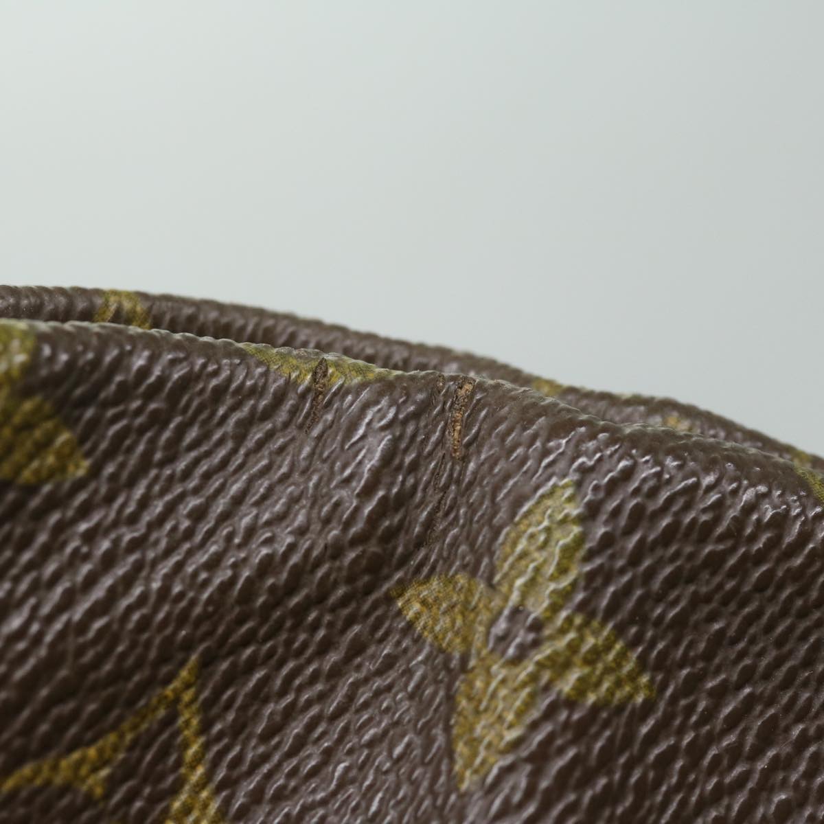 LOUIS VUITTON Monogram Pochette Priant Clutch Bag M51805 LV Auth 63877
