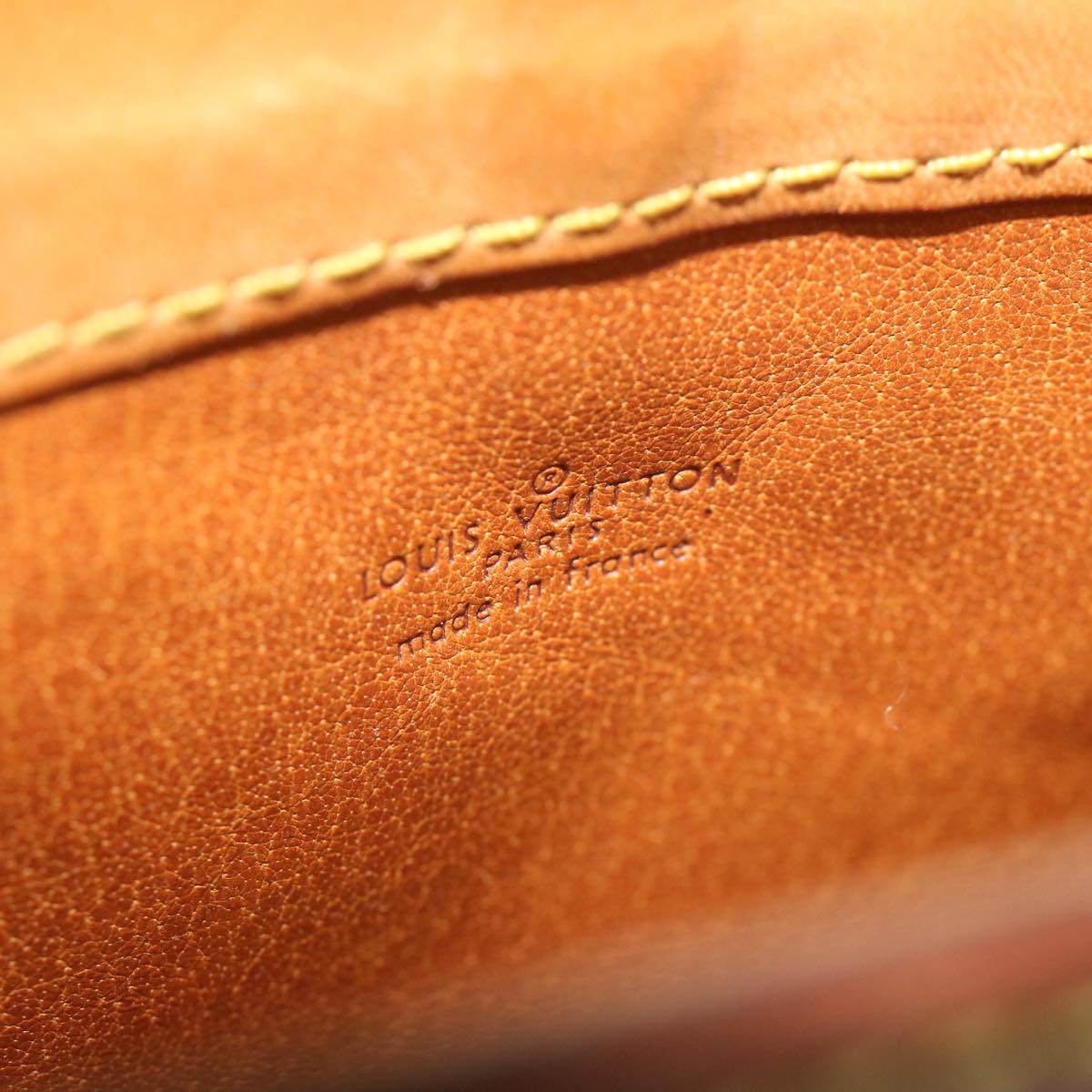 LOUIS VUITTON Monogram Pochette Priant Clutch Bag M51805 LV Auth 63877