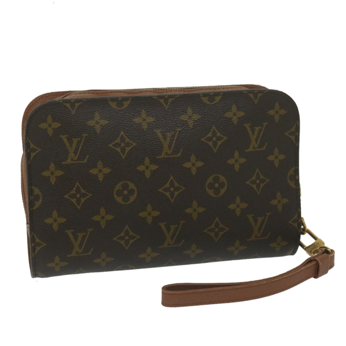 LOUIS VUITTON Monogram Orsay Clutch Bag M51790 LV Auth 63937
